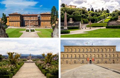 Foto del Palazzo Pitti e il Giardino di Boboli